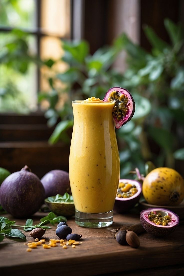 MANGO & PASSION FRUIT SMOOTHIE